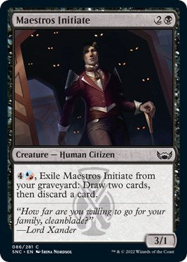 Maestros Initiate (Streets of New Capenna) Near Mint