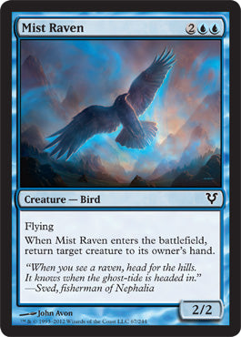 Mist Raven (Avacyn Restored) Medium Play