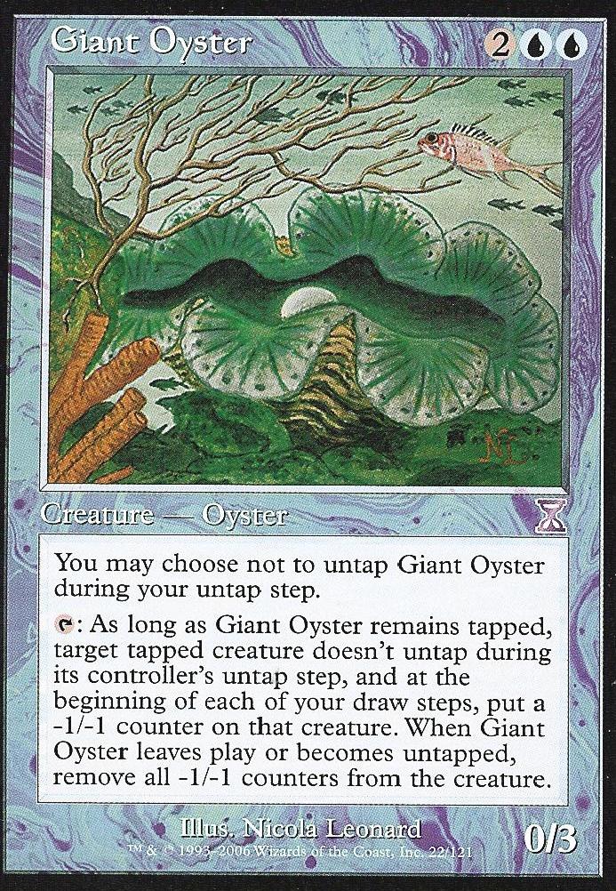 Giant Oyster (Time Spiral Time Shifted) Medium Play