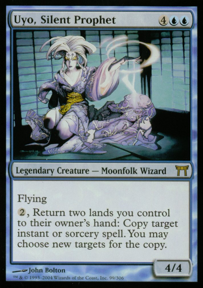 Uyo, Silent Prophet (Champions of Kamigawa) Light Play
