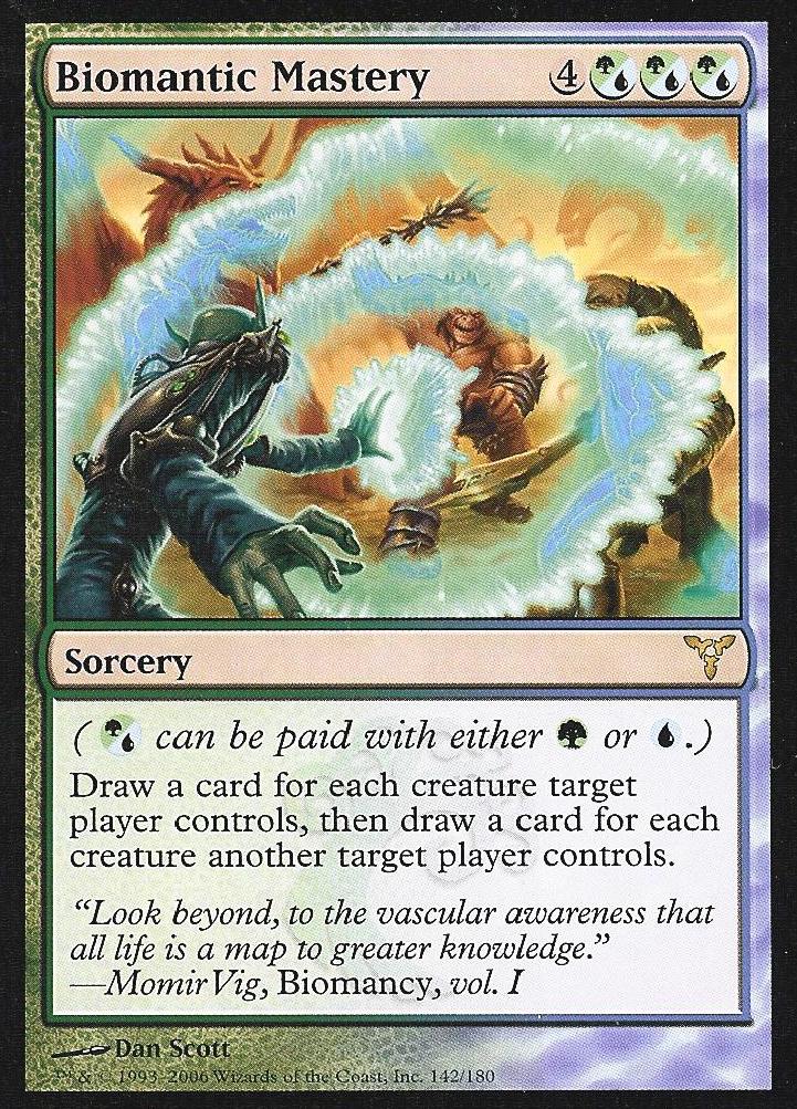 Biomantic Mastery (Dissension) Medium Play