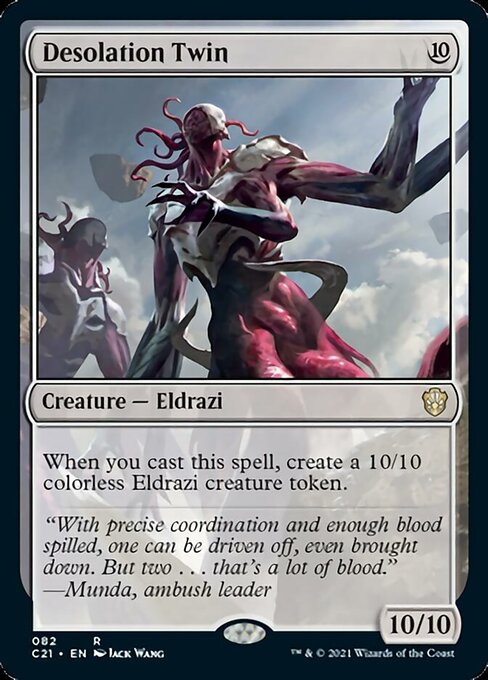 Desolation Twin (Commander 2021 Strixhaven) Near Mint