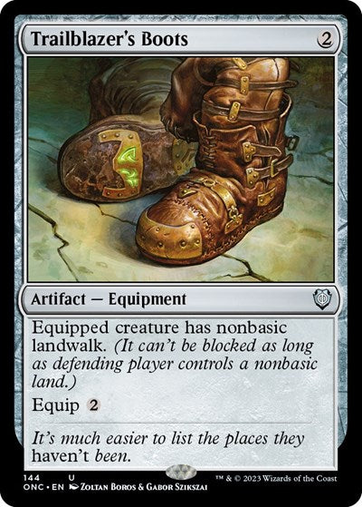 Trailblazer's Boots (Commander: Phyrexia: All Will Be One) Near Mint