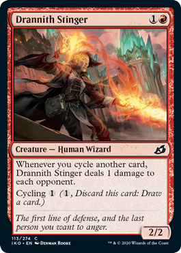 Drannith Stinger (Ikoria: Lair of Behemoths) Light Play Foil