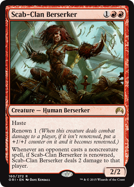 Scab-Clan Berserker (Magic Origins) Medium Play