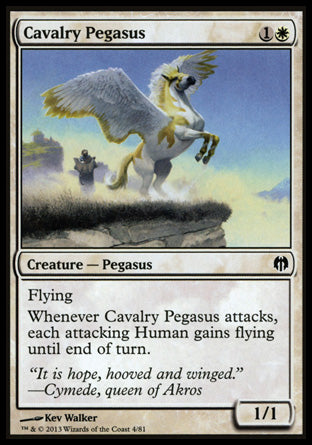 Cavalry Pegasus (Duel Decks: Heroes vs Monsters) Near Mint