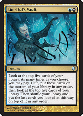 Lim-Dul's Vault (Commander 2013 Edition) Medium Play