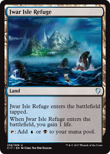 Jwar Isle Refuge (Commander 2017) Light Play