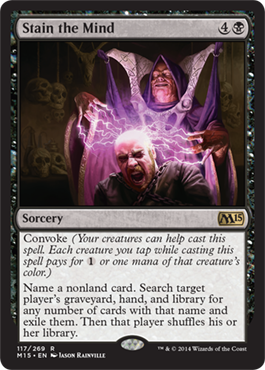 Stain the Mind (Magic 2015 Core Set) Near Mint