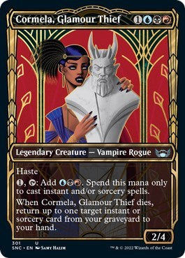 Cormela, Glamour Thief (Showcase) (Streets of New Capenna) Near Mint Foil