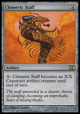 Chimeric Staff (10th Edition) Medium Play