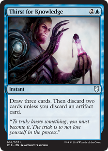 Thirst for Knowledge (Commander 2018) Near Mint