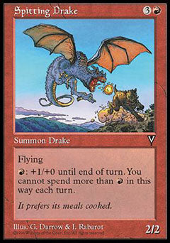 Spitting Drake (Visions) Medium Play
