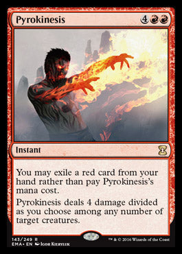 Pyrokinesis (Eternal Masters) Near Mint