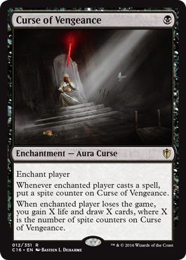 Curse of Vengeance (Commander 2016 Edition) Near Mint