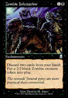 Zombie Infestation (Odyssey) Medium Play Foil