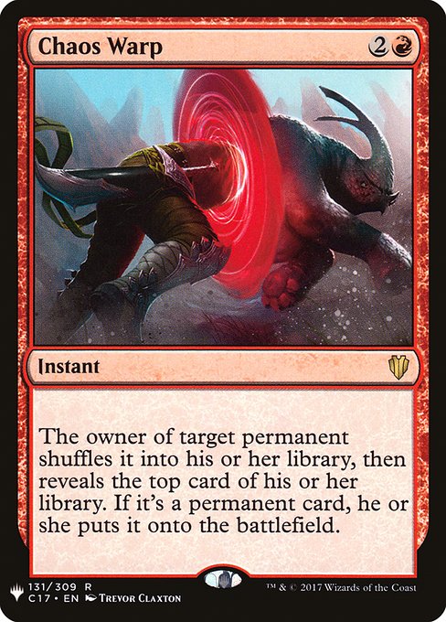 Chaos Warp (Mystery Booster) Near Mint