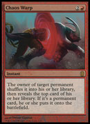 Chaos Warp (Commander's Arsenal) Near Mint Foil
