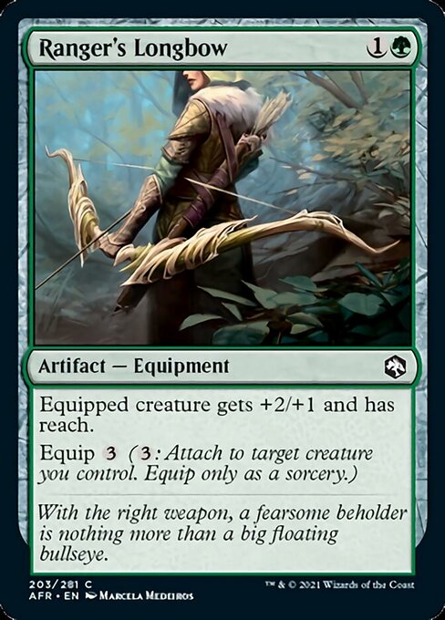 Ranger's Longbow (Adventures in the Forgotten Realms) Near Mint Foil