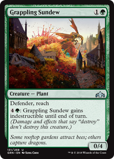 Grappling Sundew (Guilds of Ravnica) Medium Play