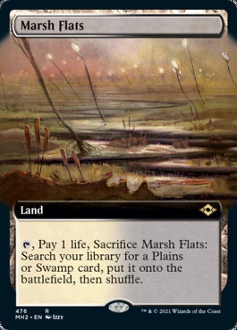 Marsh Flats (Extended Art) (Modern Horizons 2) Near Mint