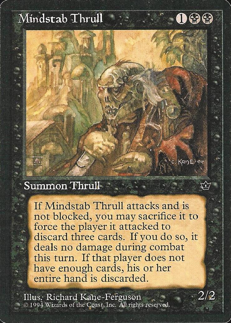 Mindstab Thrull (2) (Fallen Empires) Near Mint