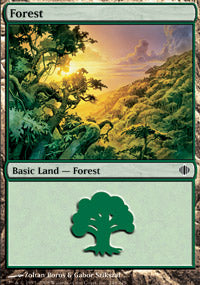 Forest (248) (Shards of Alara) Light Play
