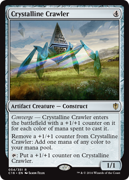 Crystalline Crawler (Commander 2016 Edition) Medium Play