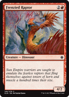Frenzied Raptor (Ixalan) Near Mint