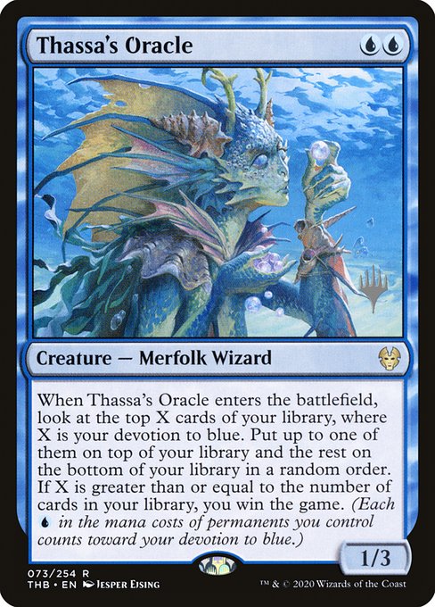 Thassa's Oracle (Promo Pack) Medium Play