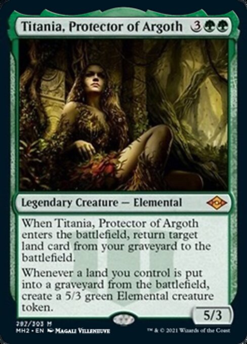 Titania, Protector of Argoth (Modern Horizons 2) Near Mint