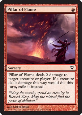 Pillar of Flame (Avacyn Restored) Medium Play