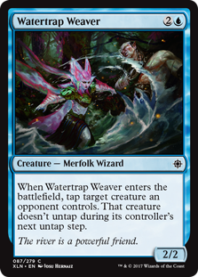 Watertrap Weaver (Ixalan) Light Play