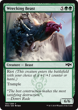 Wrecking Beast (Ravnica Allegiance) Near Mint
