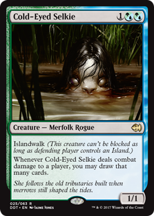 Cold-Eyed Selkie (Duel Decks: Merfolk vs Goblins) Near Mint