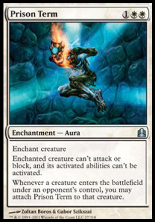 Prison Term (Commander) Near Mint