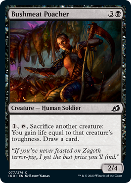 Bushmeat Poacher (Ikoria: Lair of Behemoths) Medium Play