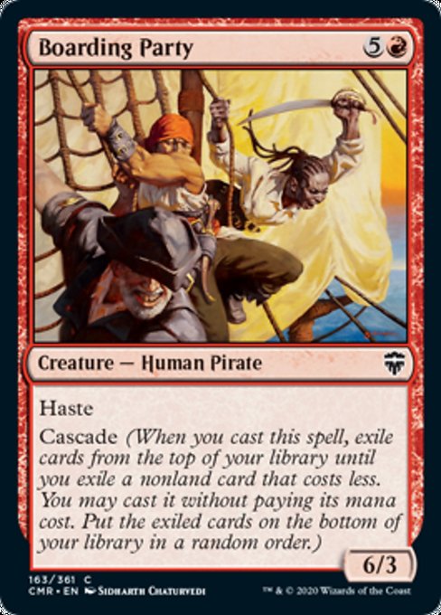 Boarding Party (Commander Legends) Near Mint Foil