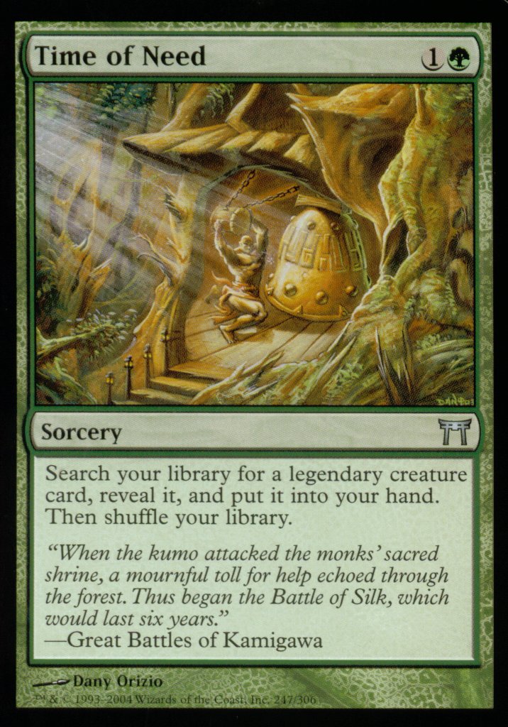 Time of Need (Champions of Kamigawa) Near Mint