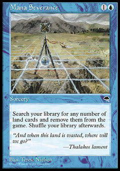 Mana Severance (Tempest) Damaged / Poor