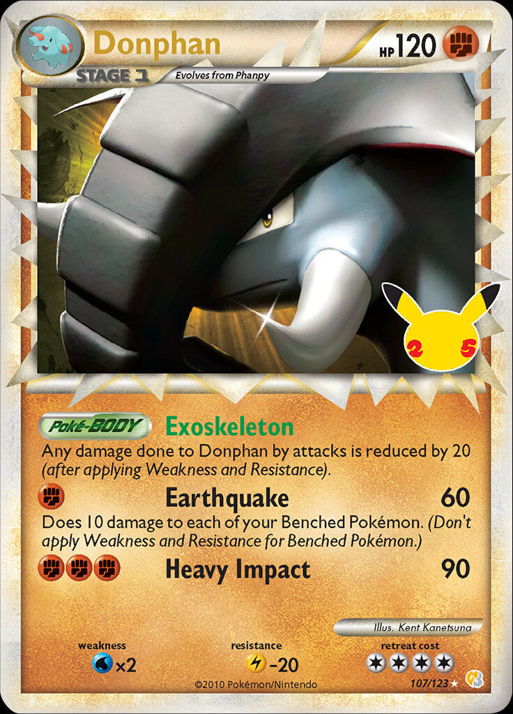 Donphan (107/123) [SWSH: Celebrations Classic Collection]