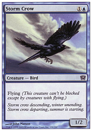 Storm Crow (9th Edition) Near Mint