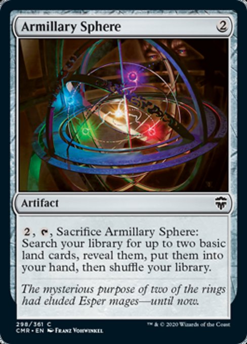 Armillary Sphere (Commander Legends) Medium Play Foil