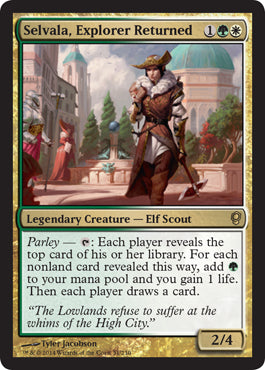 Selvala, Explorer Returned (Conspiracy) Medium Play