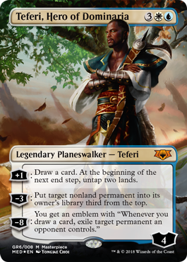 Teferi, Hero of Dominaria (Guilds of Ravnica Mythic Edition) Near Mint Foil