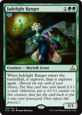 Jadelight Ranger (Rivals of Ixalan) Medium Play