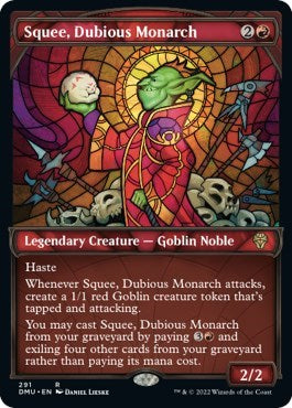Squee, Dubious Monarch (Showcase) (Dominaria United) Near Mint