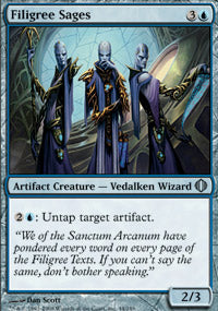 Filigree Sages (Shards of Alara) Medium Play