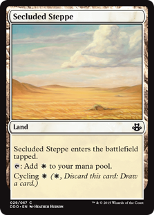 Secluded Steppe (Duel Decks: Kiora vs Elspeth) Near Mint