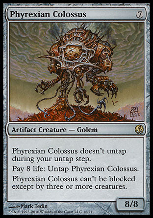 Phyrexian Colossus (Duel Decks: Phyrexia vs The Coalition) Light Play